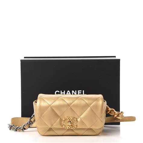 chanel iridescent bag|chanel 19 waist bag.